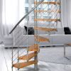 STEPENISTE NOVO 160 SA PLATFORMOM DRVO PLUS METAL RAL 9006 - 2