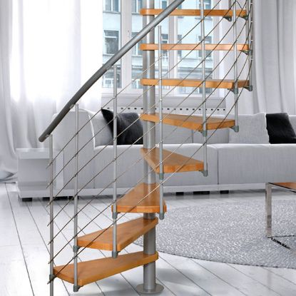 STEPENISTE NOVO 160 SA PLATFORMOM DRVO PLUS METAL RAL 9006