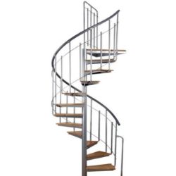 STEPENISTE NOVO 160 SA PLATFORMOM DRVO PLUS METAL RAL 9005