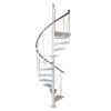 STEPENISTE SOLO SA PLATFORMOM METAL RAL9010 - 1