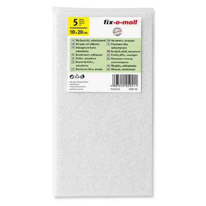 FILC SAMOLEPLJIV 10X20CM. BELA 5 KOM