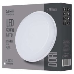 PLAFONJERA 18W 4000K DORI OKRUGLI 28X4,8cm IP54