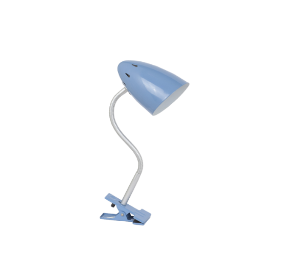LAMPA STONA PLAVA E27,40W SA ŠTIPALJKOM