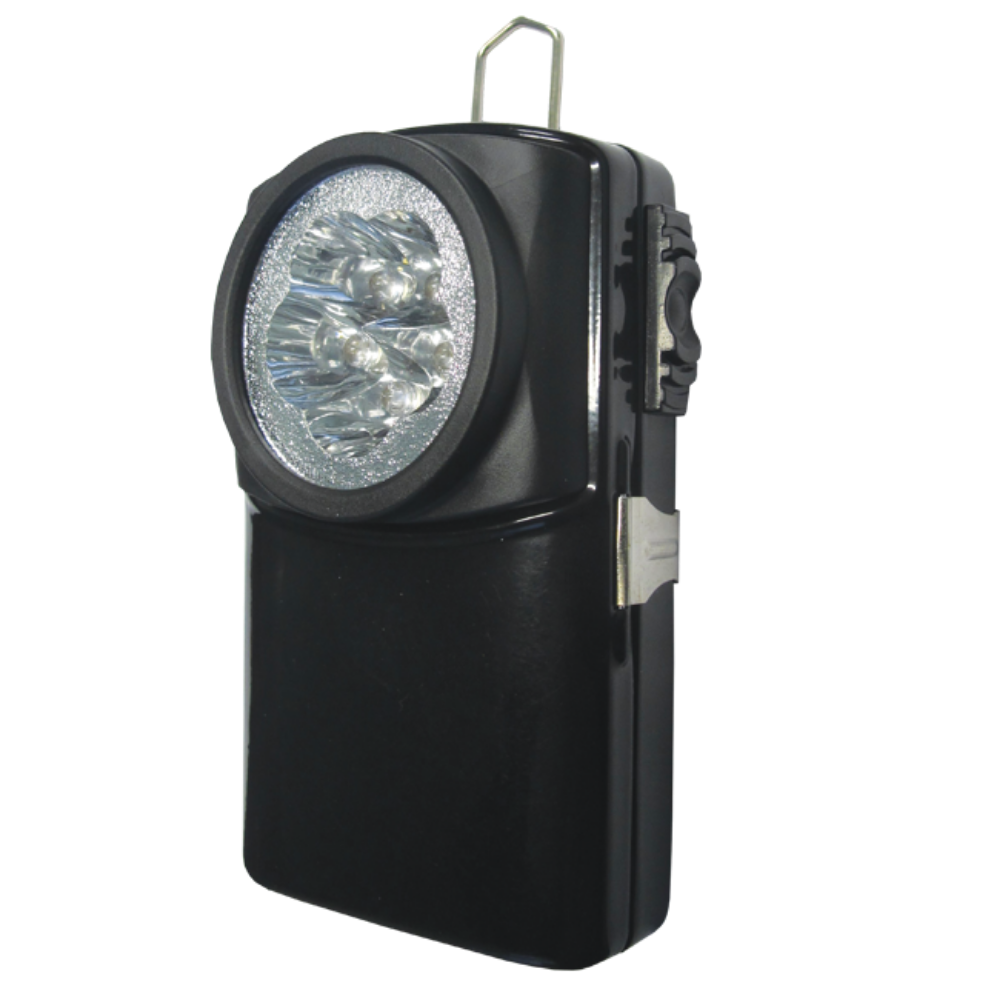 BATERISKA LAMPA METALNA SA 5LED DIODA 3XR12CRNE