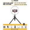 LAMPA LED FOTOGRAFSKA U OBLIKU PRSTENA 20CM SA POSTOLJEM - 2