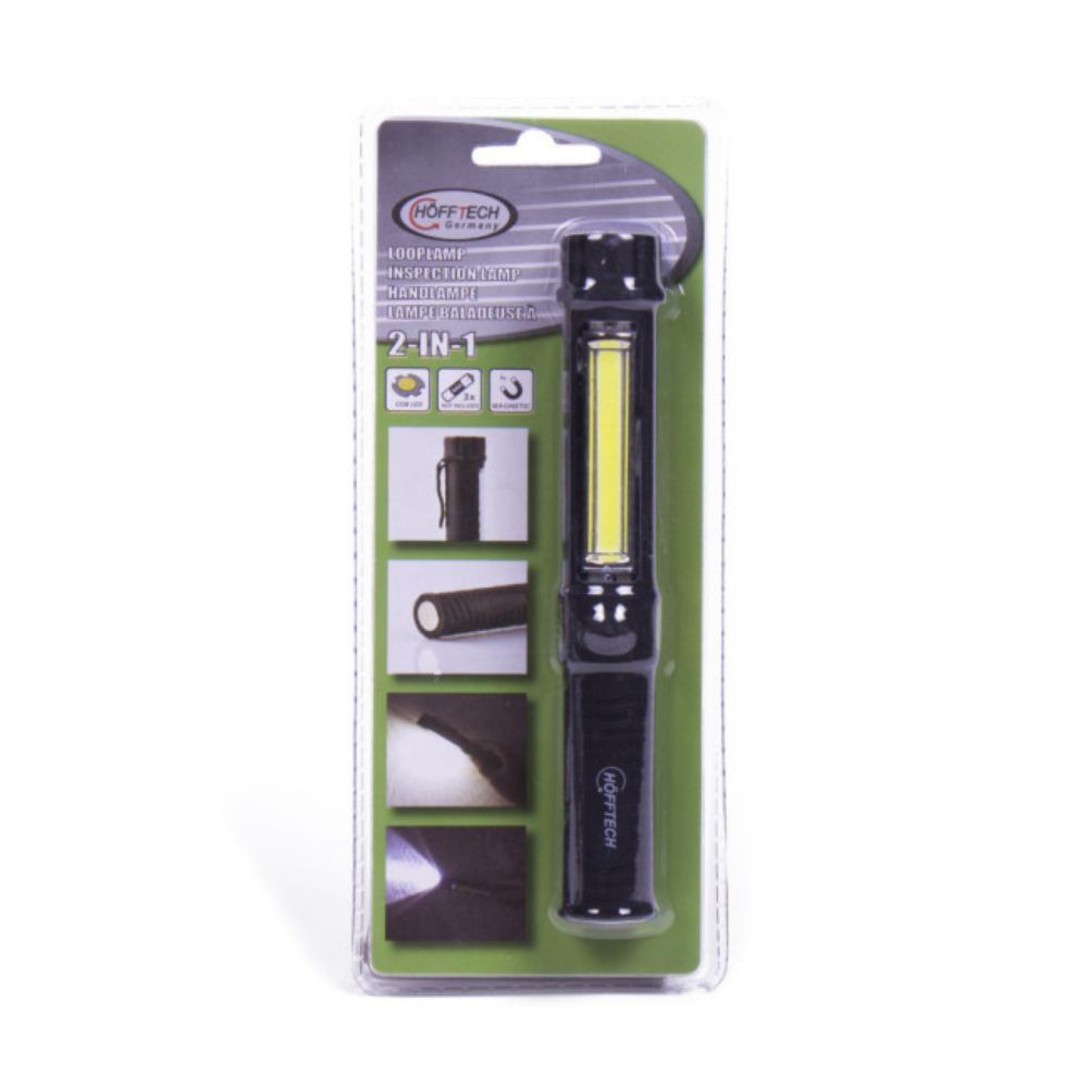LAMPA RUČNA COB + 1.5W MAGNET 2U 1