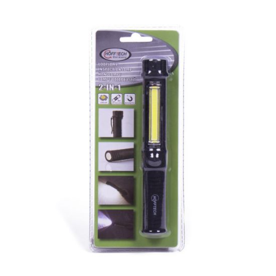 LAMPA RUČNA COB + 1.5W MAGNET 2U 1