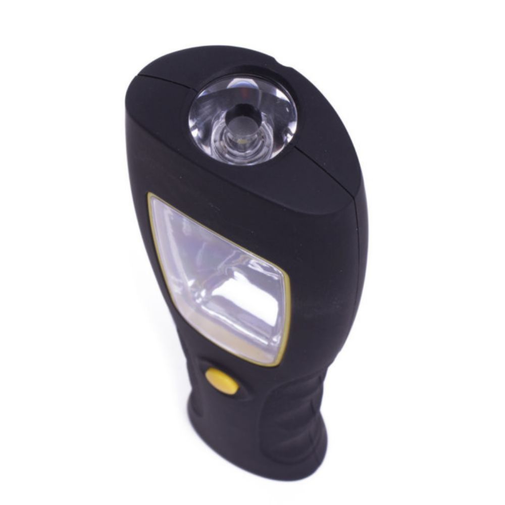 LAMPA RUČNA COB + 1W LED 210MM
