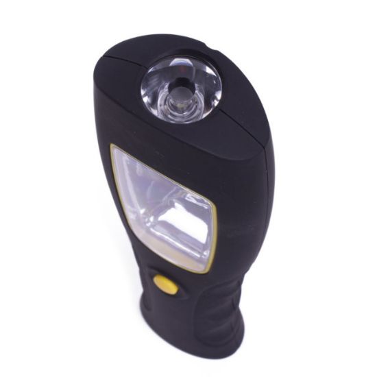 LAMPA RUČNA COB + 1W LED 210MM
