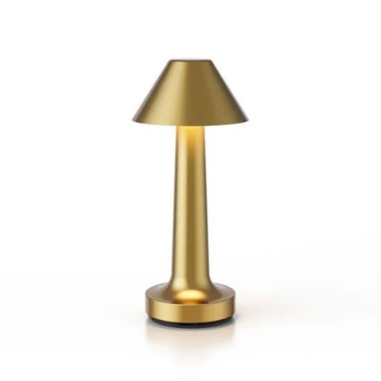 LAMPA STONA LED CRNA,BELA,ZLATNA,SREBRNA