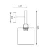 SVETILJKA ZIDNA TUBE 1xE27 CRNA BV01-00073 - 3