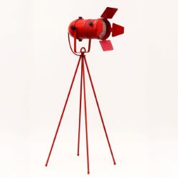 PODNA LAMPA AFAR 1XE27 CRVENA H=175cm (21020)