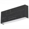 LAMPA ZIDNA LED 12W CRNA IP65 780lm 4000K RAB 8873 - 1
