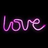ZNAK NEON  "LOVE" 36X13 CM - 2