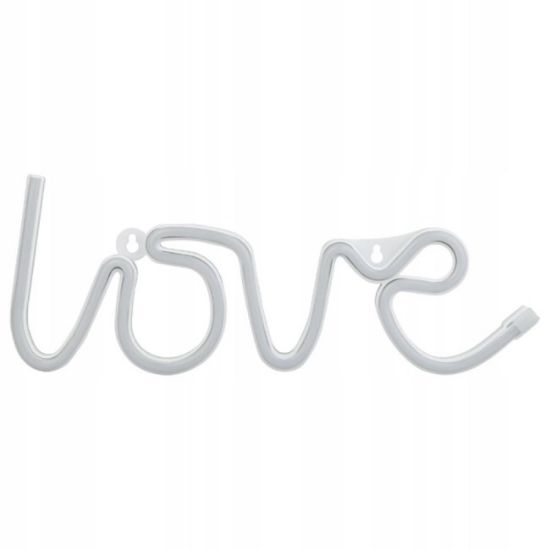 ZNAK NEON  "LOVE" 36X13 CM