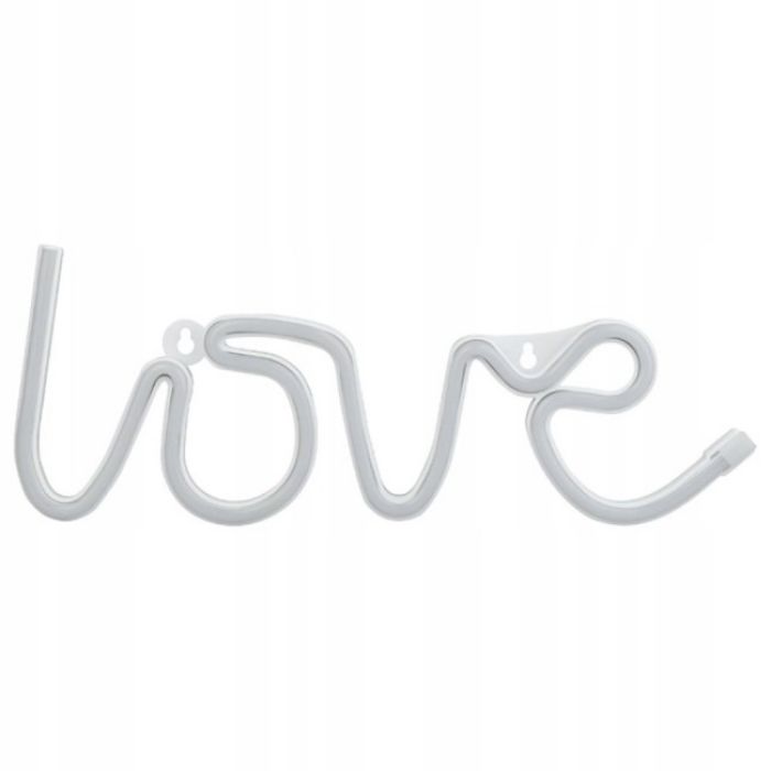 ZNAK NEON  "LOVE" 36X13 CM