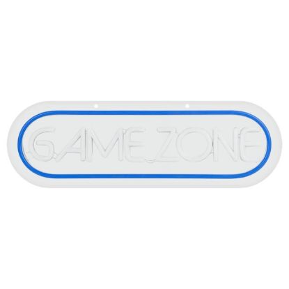 ZNAK NEON  "GAME ZONE" 42.5X15 CM