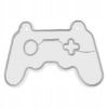 ZNAK NEON  "GAMEPAD" 41X27.5 CM - 2