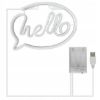 ZNAK NEON   "HELLO" 30X21 CM - 3