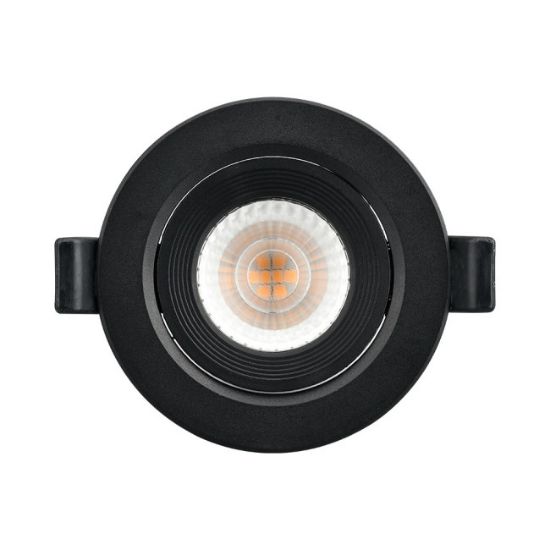 SVETILJKA SPOT LED G1-5W KRUG CRNA