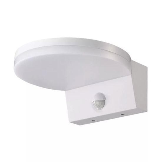 SVETILJKA SPOLJNA LED SA SENZOROM 15W 4000K BELA ST107