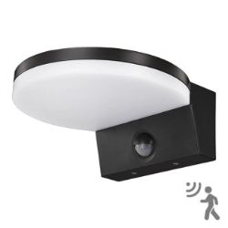 SVETILJKA SPOLJNA LED SA SENZOROM 15W 4000K CRNA ST107