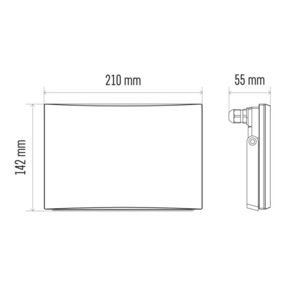 REFLEKTOR LED 50W NW ALUMINIJUM IP65 EMOS TAMBO