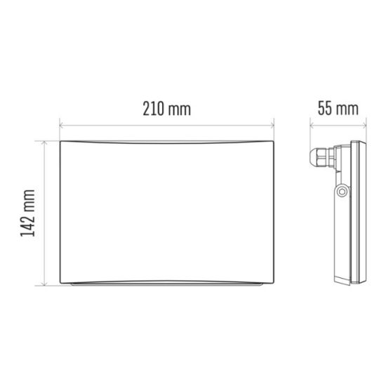 REFLEKTOR LED 50W NW ALUMINIJUM IP65 EMOS TAMBO
