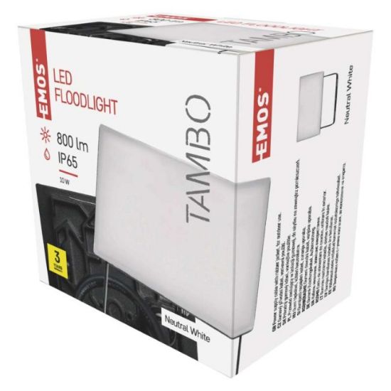 REFLEKTOR LED 10W NW ALUMINIJUM IP65 EMOS TAMBO