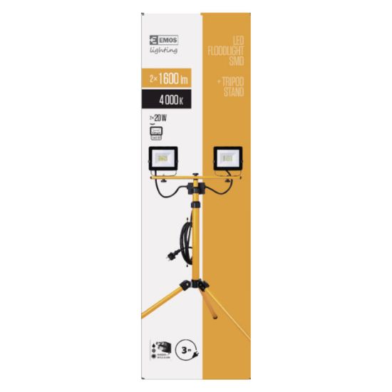 REFLEKTORI LED HOBBY SLIM 2×20W + TRONOŽNI STATIV