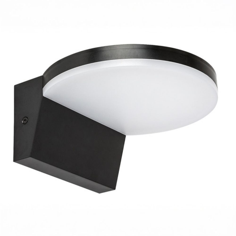 LAMPA ZIDNA LED 9W CRNA IP65 1000lm CCT RAB 77117