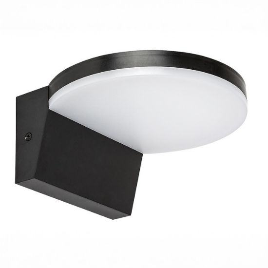LAMPA ZIDNA LED 9W CRNA IP65 1000lm CCT RAB 77117