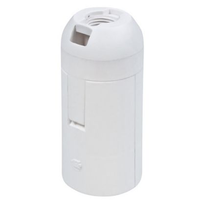 SIJALIČNO GRLO E14 TERMOPLASTIČNO BELO