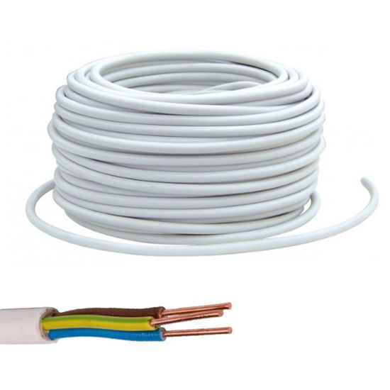 KABL PP-Y 3x2,5 SIVI U KOTURU - 50m