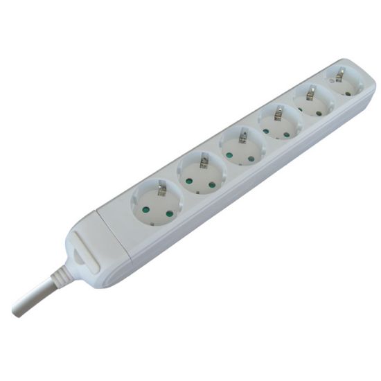 PRODUŽNI KABAL SA 6 UTIČNICA  3x1,50mm2 - 2m