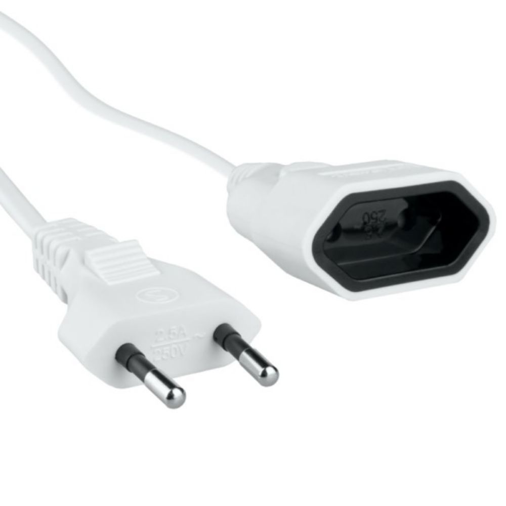 KABL PRODUŽNI SA JEDNIM IZLAZOM BELI 3 M