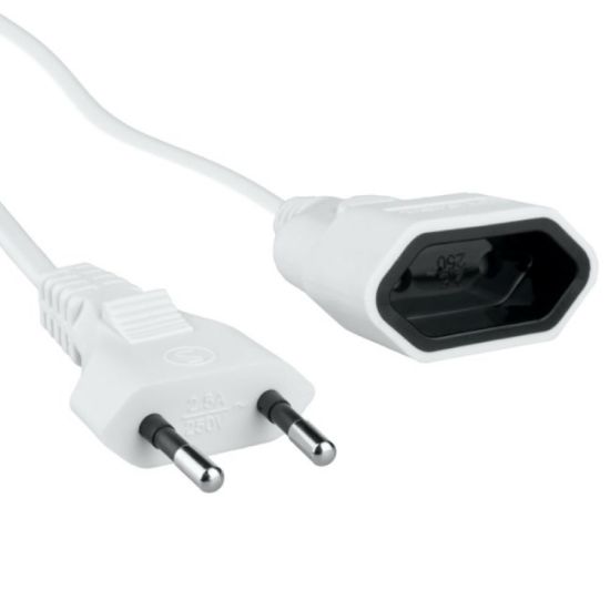 KABL PRODUŽNI SA JEDNIM IZLAZOM BELI 3 M