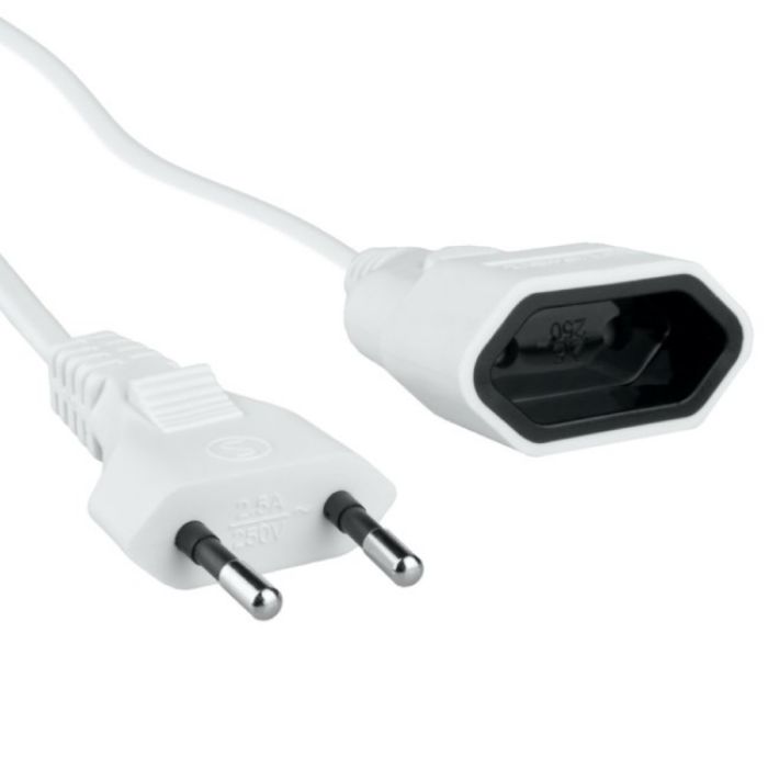 KABL PRODUŽNI SA JEDNIM IZLAZOM BELI 3 M