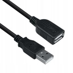 USB-A PRODUŽNI KABL 1.5 M CRNI