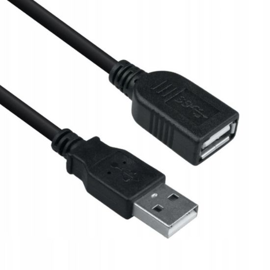 USB-A PRODUŽNI KABL 1.5 M CRNI