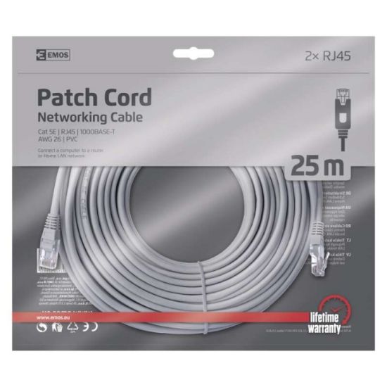 MREŽNI KABAL 25m UTP CAT5E PVC