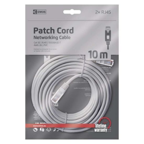 MREŽNI KABAL 10m UTP CAT5E PVC