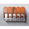 KLEMA SA POLUGOM 5x0,2-4mm 450V/4kV/2 32A 1/8 BR - WAGO - 2