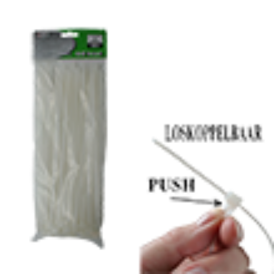VEZICE PVC 7,6X300mm / 50KOM