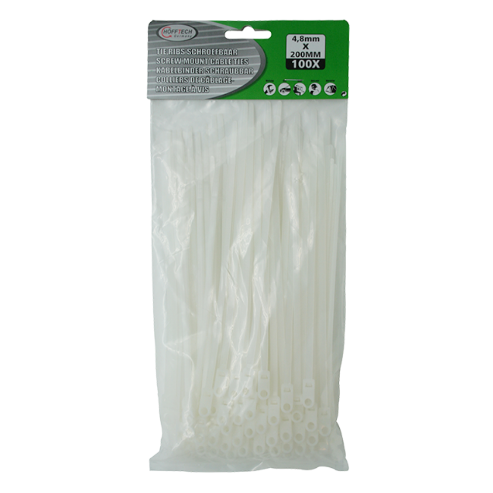 VEZICE PVC 4,8X200mm / 100KOM / 100
