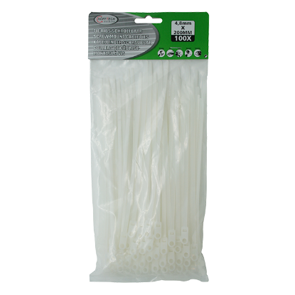 VEZICE PVC 4,8X200mm / 100KOM / 100