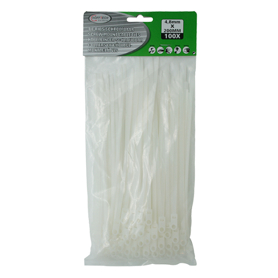 VEZICE PVC 4,8X200mm / 100KOM / 100