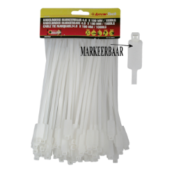VEZICA PVC 4,8X190mm/100KOM/100