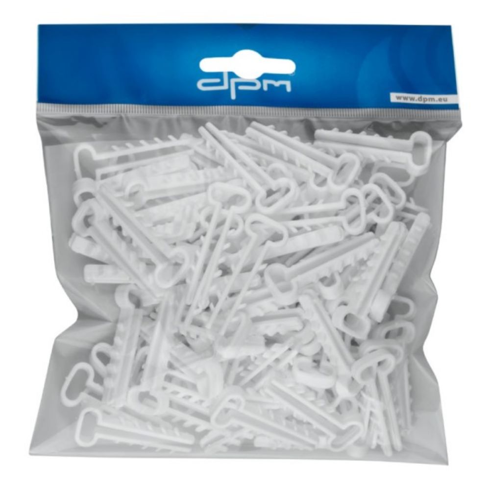DRŽAČ KABLOVA 1.5-2.5 MM2, BELI 100 KOM