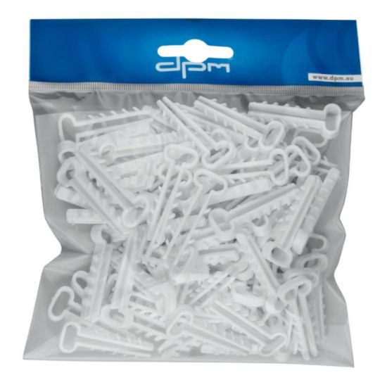DRŽAČ KABLOVA 1.5-2.5 MM2, BELI 100 KOM